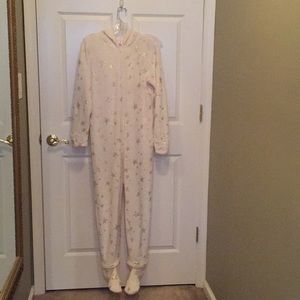 Girl's Unicorn Onesie Footed Pajamas